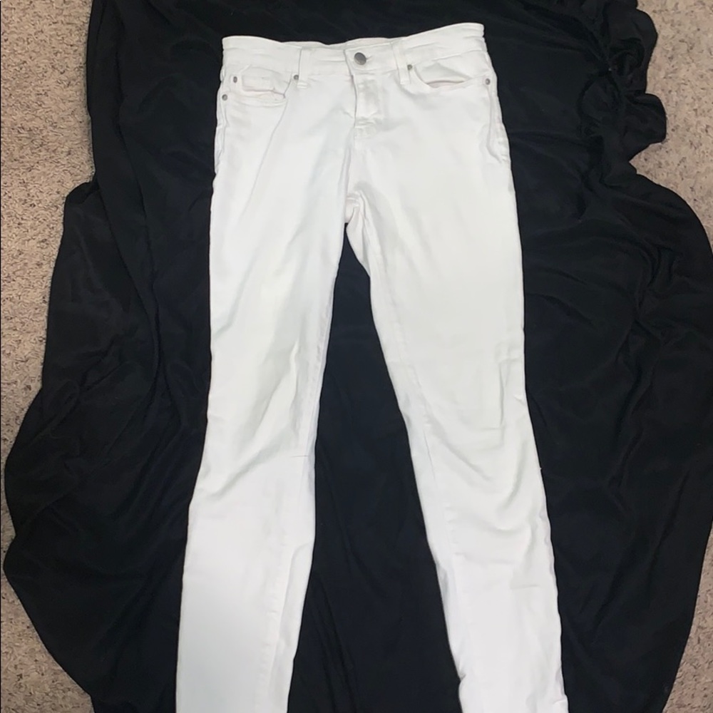 Gap White Skinny Jeans